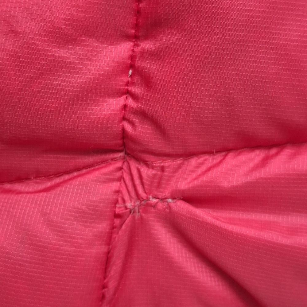 Patagonia Kids Red insulated goose Down  Puffer Jacket Girls 12 - Picture 8 of 10